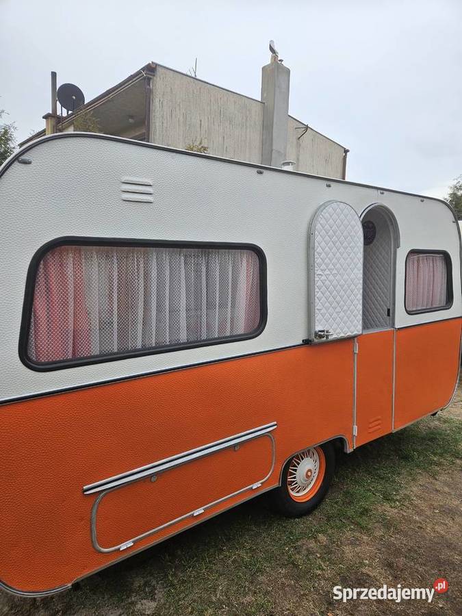 Przyczepa kempingowa retro toaleta pomorskie Lębork sprzedam