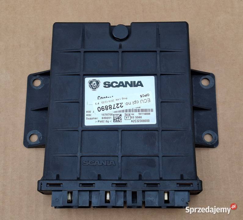 SCANIA STEROWNIK SKRZYNI RETARDERA OPC5 KOMPUTER Bieleń