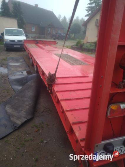 Przyczepa nisko podwoziowa Lawety Sadlinki