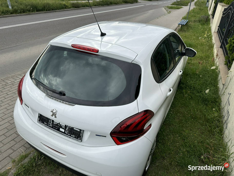 Peugeot 208 Benzyna tempomat radio dotykowe biały Wejherowo