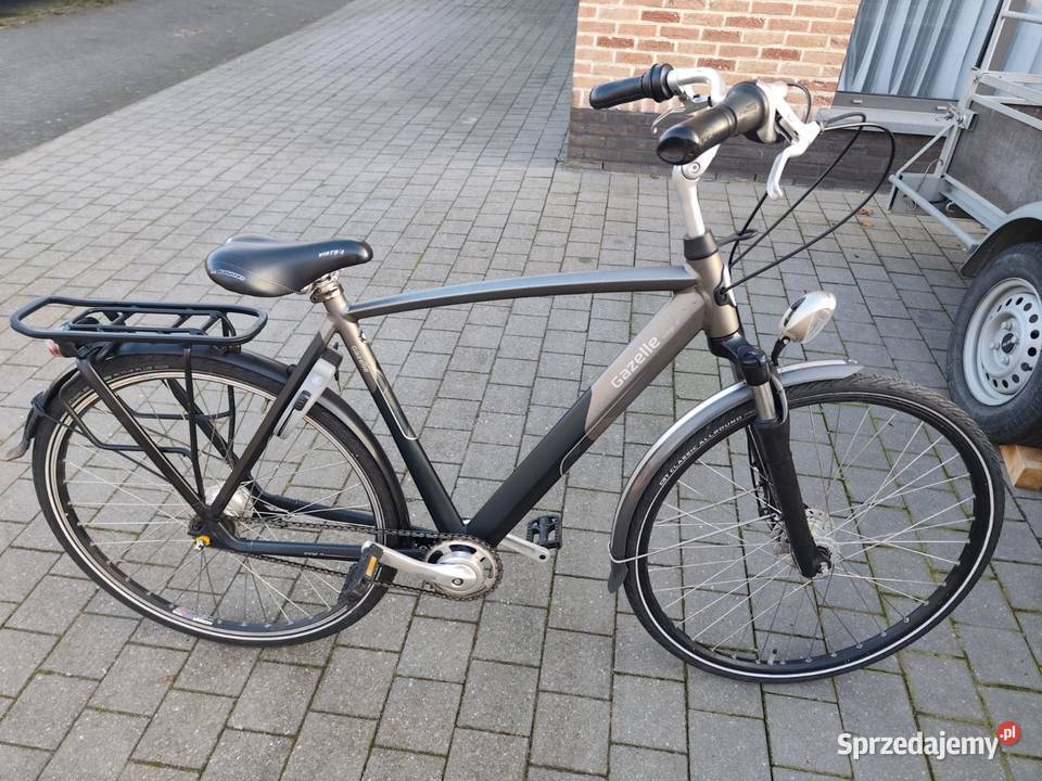 Rower miejski Gazelle C8 orange Budzyń sprzedam