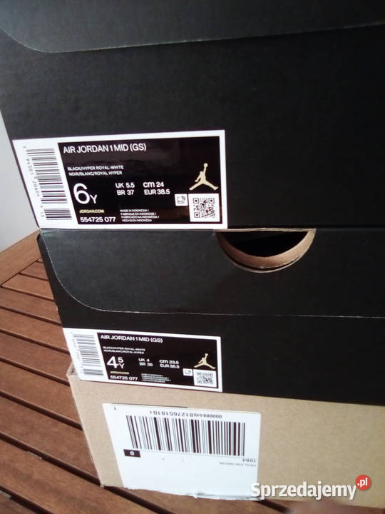 r 385 I 365 Nike Air JORDAN 1 Mid Royal Poznań