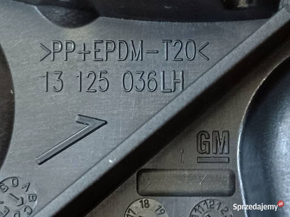OPEL ZAFIRA B ŚLIZG ZDERZAKA LEWY TYŁ 13125036 Pleszew