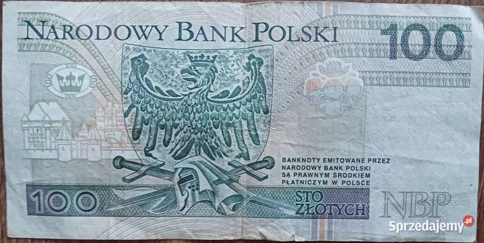 100 Władysław II Jagiełło seria HH 1994 r wielkopolskie