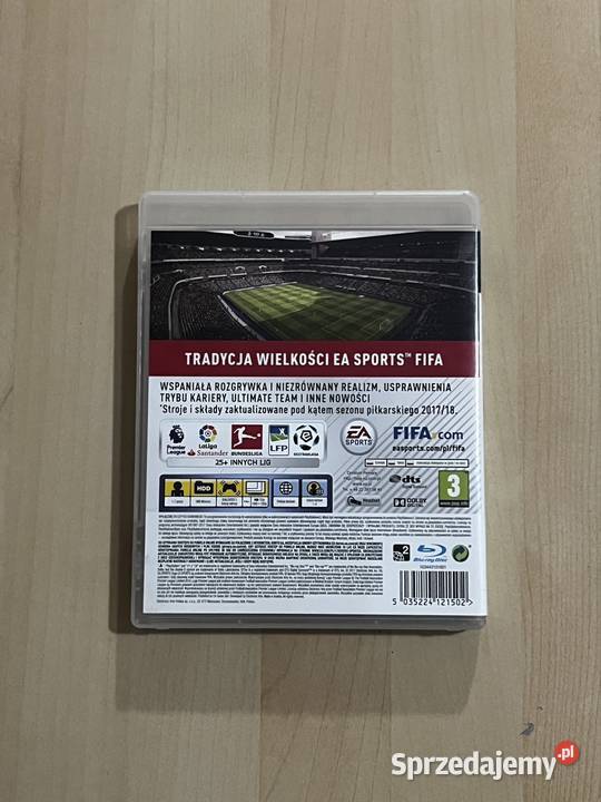 Fifa 18 Edycja Legacy Polska wersja 3 gra Gry na konsole sprzedam