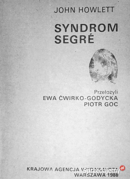 Syndrom Segre John Howlett Chełm