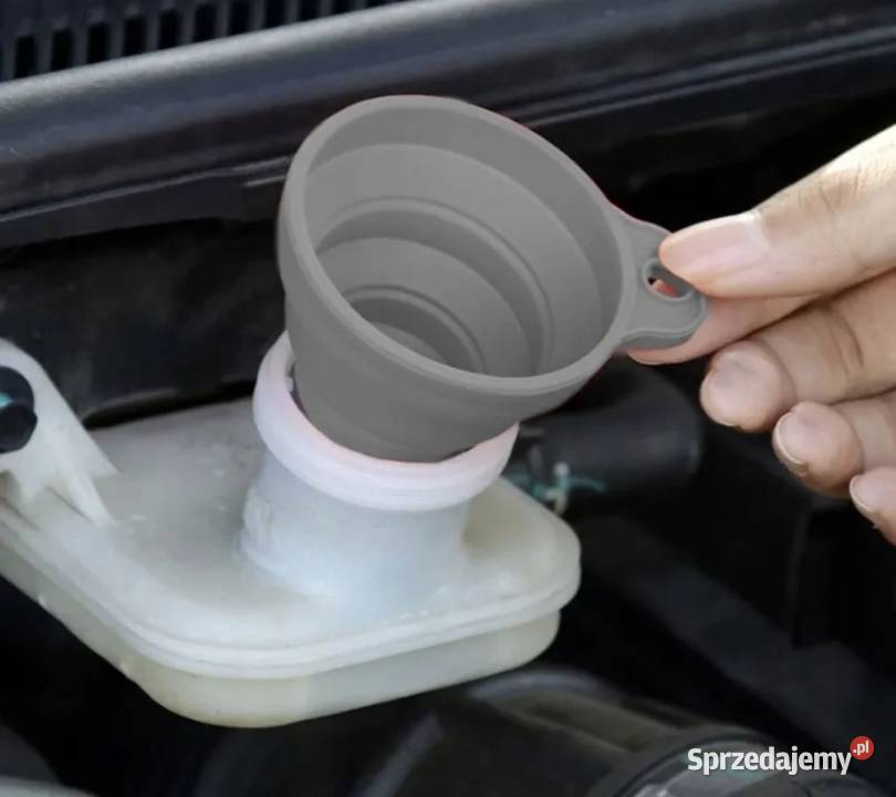 Silikonowy lejek Składany harmonijka Warszawa