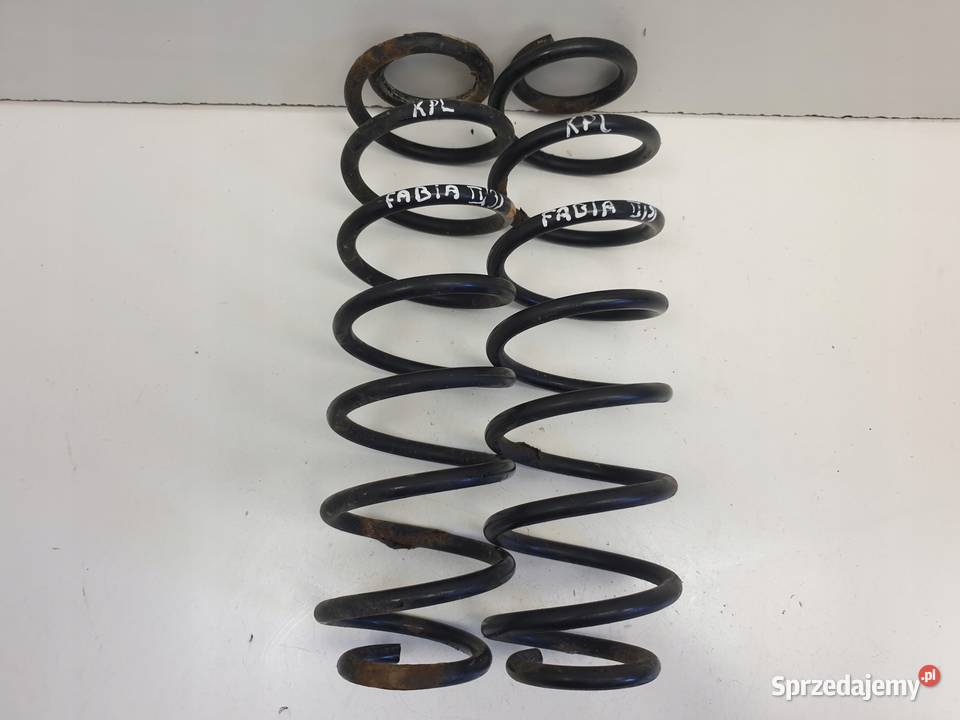 Skoda Fabia II hb TYLNA SPRĘŻYNA ZAWIESZENIA Tył lubelskie