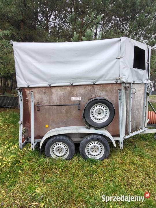 Przeczepa na 2 konie Do przewozu koni lubelskie Parczew sprzedam