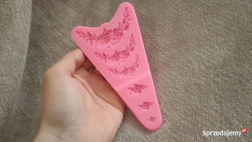 Forma silikonowa kwiaty róże róża z różami Tarnowskie Góry