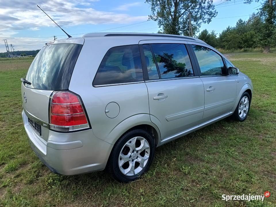 Opel Zafira 19 CDTI 6 biegów 7 osobowy ABS Podkonice Miejskie