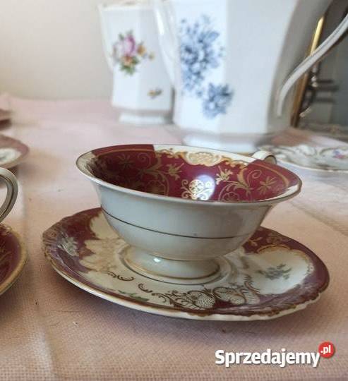 Filiżanka do kawy z talerzykiem Koningl pn Gdańsk