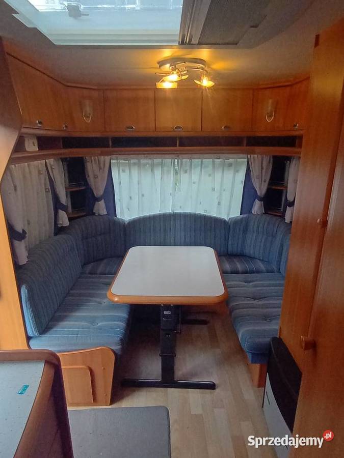 Przyczepa kempingowa hobby de lux 450 zamiana podkarpackie sprzedam