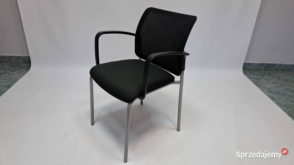 Krzesło biurowe konferencyjne czarne Profim Bit Biuro Poznań sprzedam