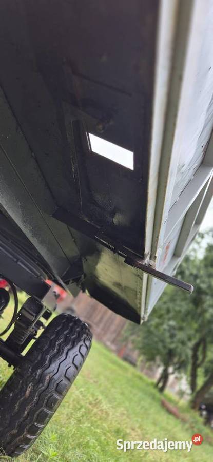 Przyczepa wywrotka D45s Przyczepy rolnicze wielkopolskie Czmoniec