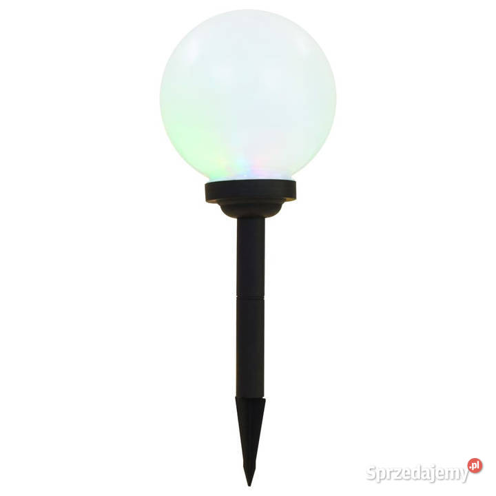 Lampy solarne do ogrodu 6 LED kuliste 20 RGB Pozostałe Warszawa
