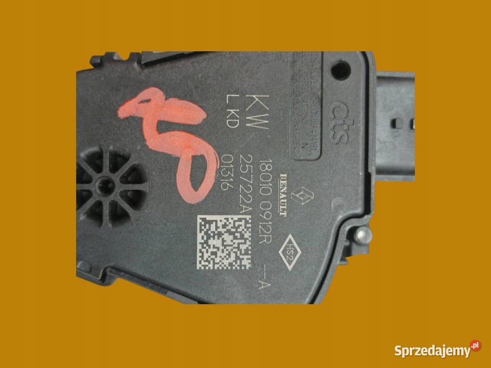 PEDAŁ POTENCJOMETR GAZU 180100912R Dacia Sandero osobowe