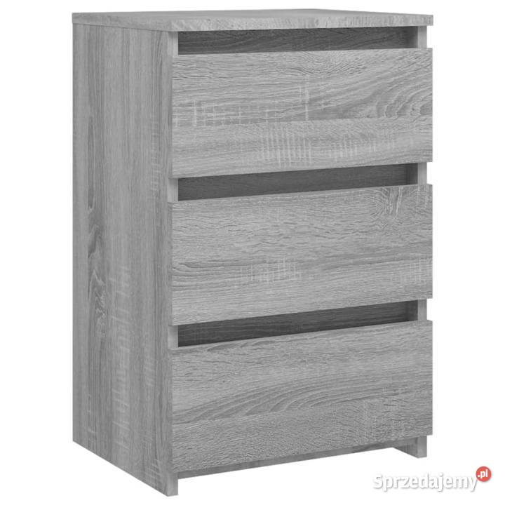 vidaXL Szafka nocna szary dąb sonomaSKU815173