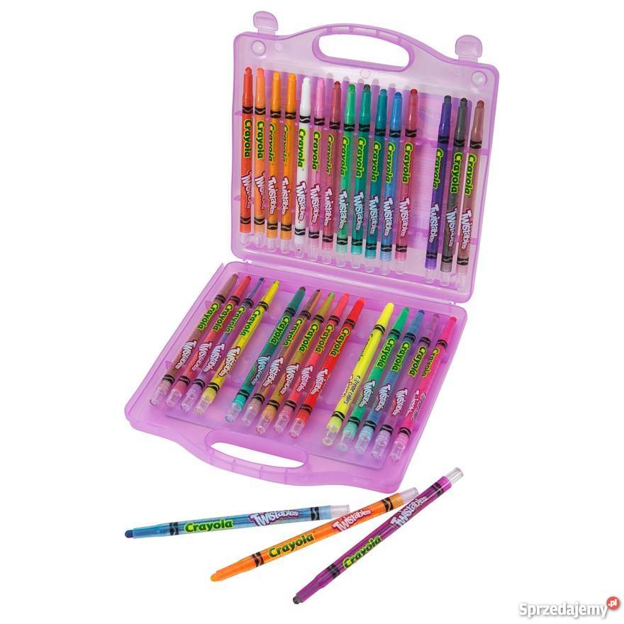 Crayola Duży Zestaw 32 Kredki Wykręcane Plastik  małopolskie Mogilany