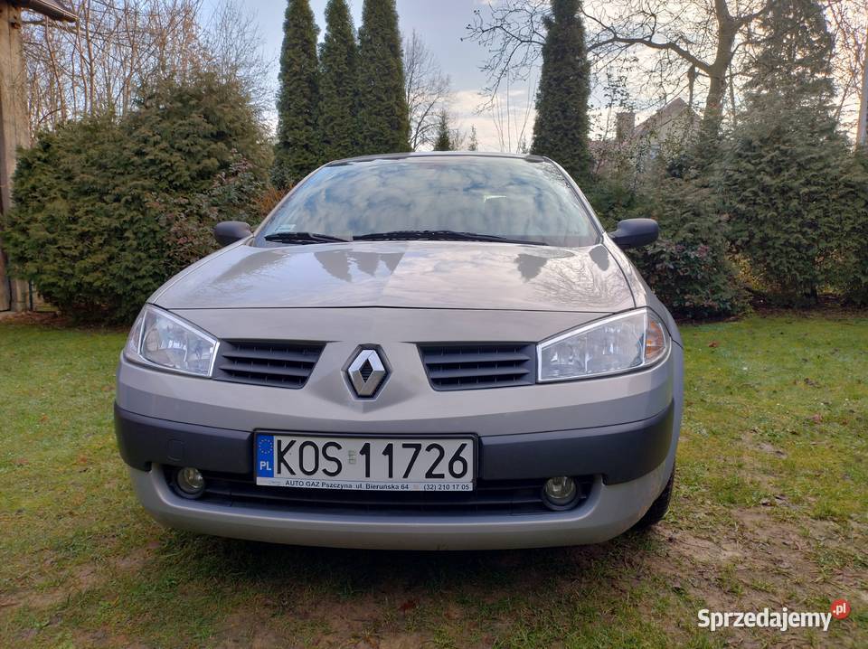 Renault Megane 14 LPG 2003r bezwypadkowy lakier metallic Przeciszów sprzedam