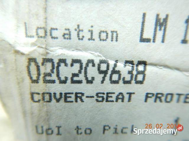 OSŁONA TAPICERKA KANAPY TYŁ JAGUAR XTYPE 0208