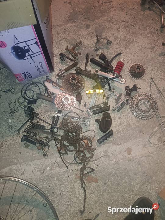 Części rowerowe kaseta suport świętokrzyskie Kielce sprzedam