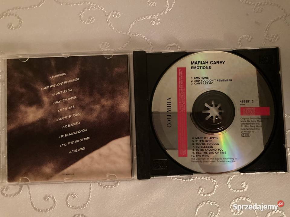 Płyta Cd Album Wydanie I Mariah Carey Emotions Czerwionka-Leszczyny