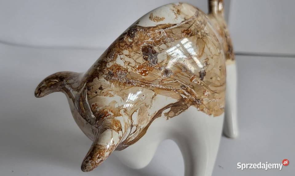 Znak zodiaku BYK Figurka Byczek ceramiczny