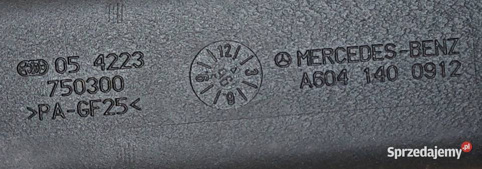 RURA DOLOTOWA POWIETRZA MERCEDES W202 W210 22D Przewody powietrza Mielęcin