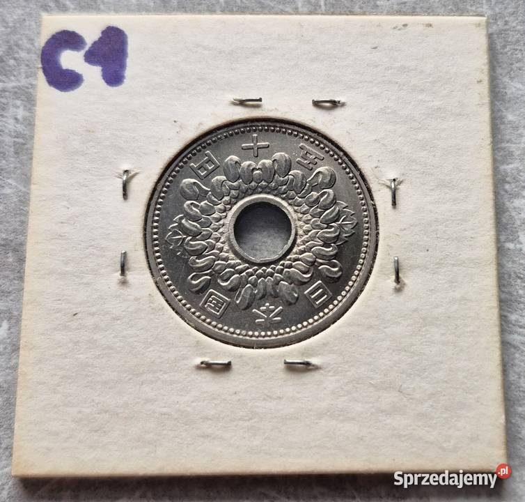 C1 JAPONIA 50 Yen 1959 r Wola Kruszyńska