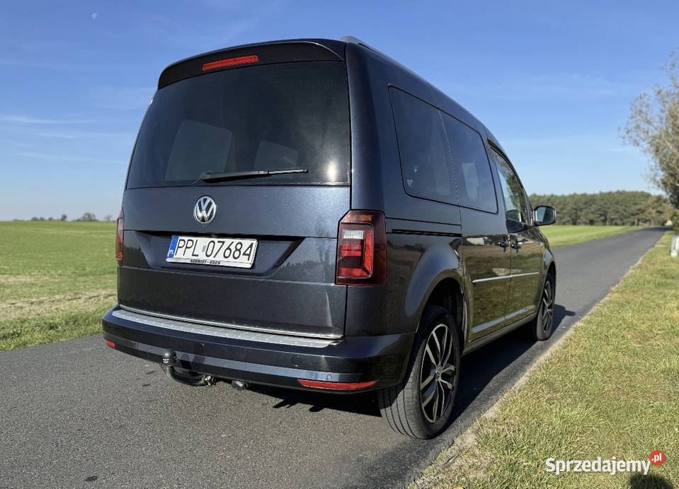 VW Caddy 4x4 bogata wersja ładny stan wielkopolskie Jarocin