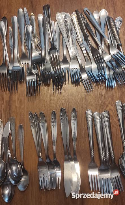 Sztućce widelec nóż łyżka komplet Częstochowa