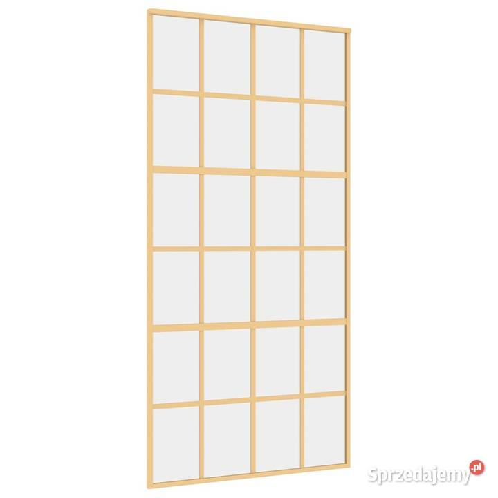 vidaXL Drzwi przesuwne złote 1025x205 SKU155174 Warszawa