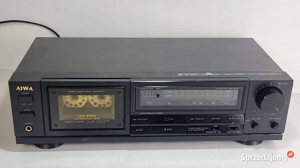 Magnetofon catette deck Aiwa ADF370 AD F 370 Międzychód