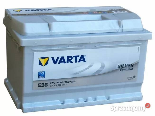 Akumulator 74Ah 750A Varta Silver E38 DARMOWY Tychy