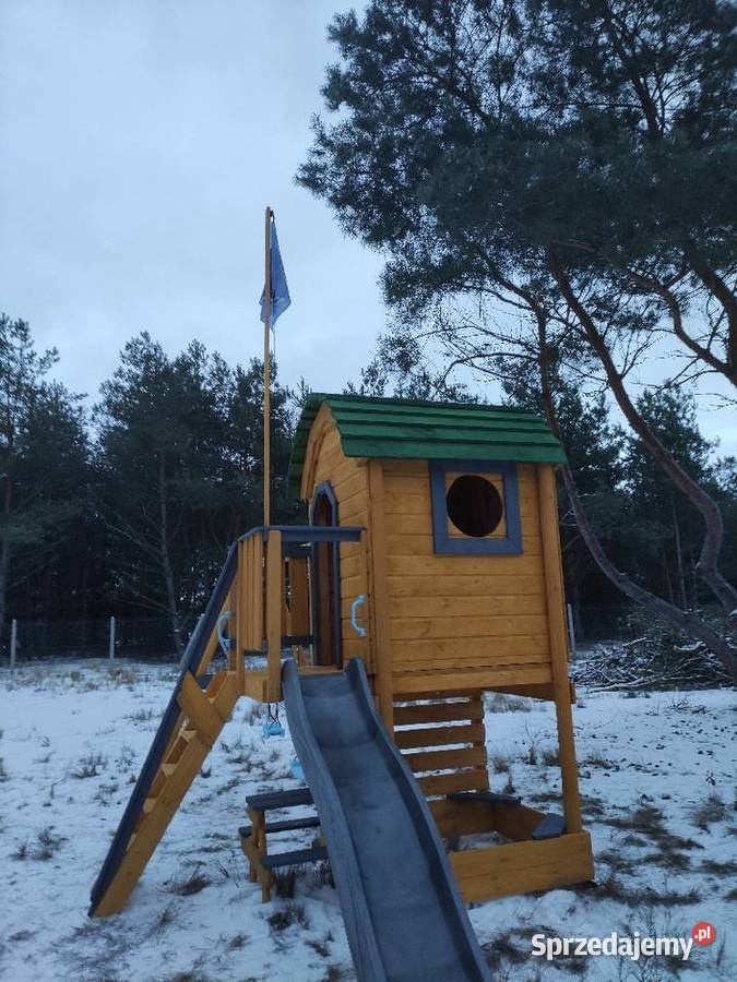 Plac zabaw domek zjeżdżalnia huśtawka 3m+ Bydgoszcz