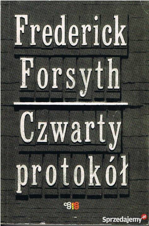 Frederick Forsyth powieści sensacyjne pierwsze miękka Łódź