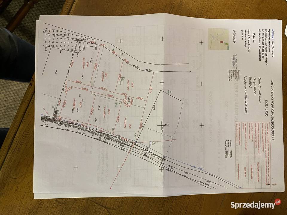 Dzialka budowlana Pałubin