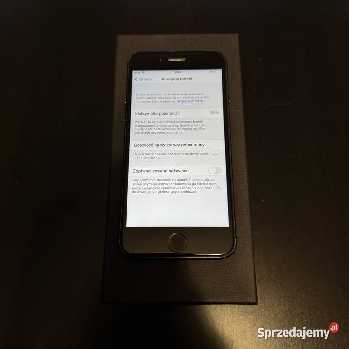 iPhone 8 64GB Space Grey Bateria 89 Stan Pudełko Warszawa