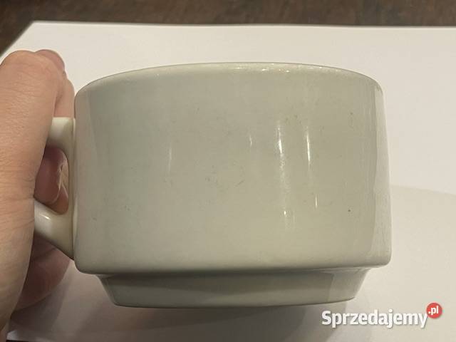Niemiecki kubek porcelanowy Wehrmacht Bohemia Antyki małopolskie Kraków