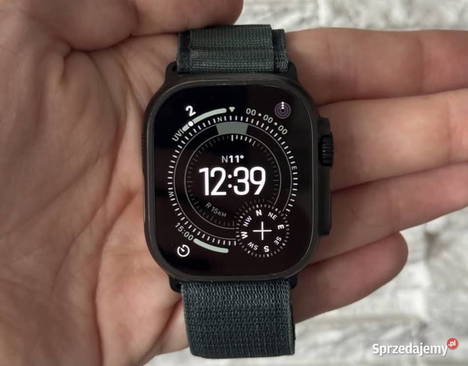 Apple Watch Ultra 2 49mm czarny tytan Kłodzko sprzedam