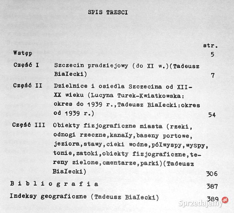 Szczecin stary i nowy T Białecki L Pozostałe Chełm
