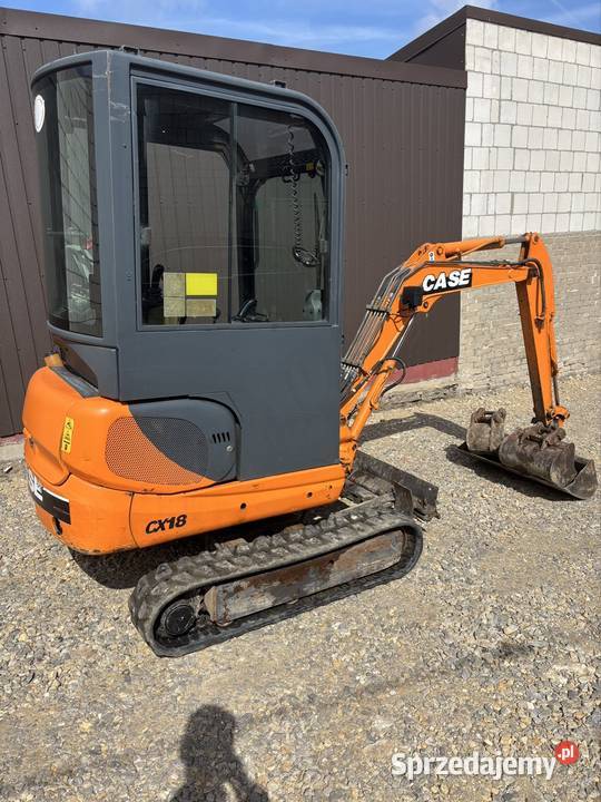 Minikoparka Case cx 18b Olkusz