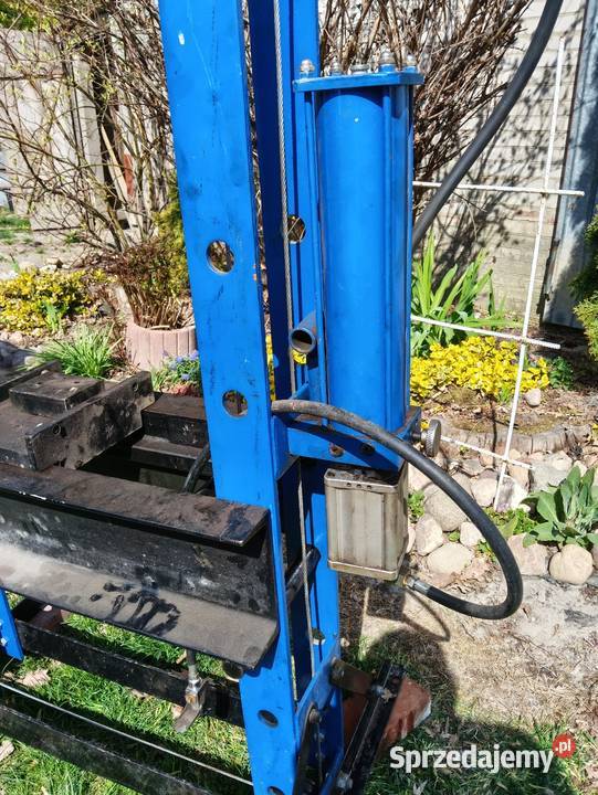Prasa hydrauliczna pneumatyczna 40 ton lubelskie Sahryń