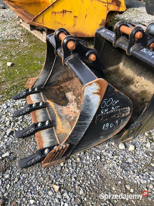 Oryginalna łyżka JCB 19C1 sworznie Suchoraba