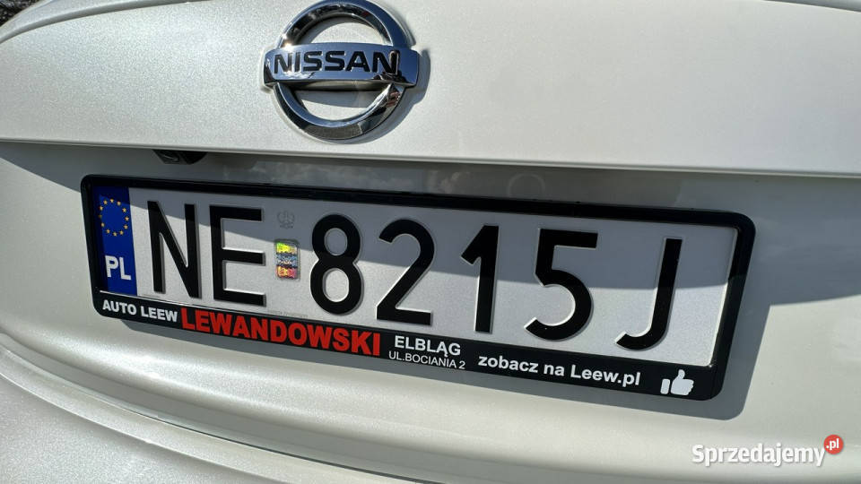 Nissan Juke Benzyna Automat Zarejestrowany centralny zamek warmińsko-mazurskie Elbląg