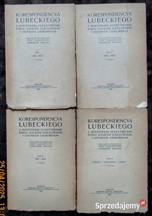 Korespondencja księcia Lubeckiego z lat 18211830 Bychawka Trzecia