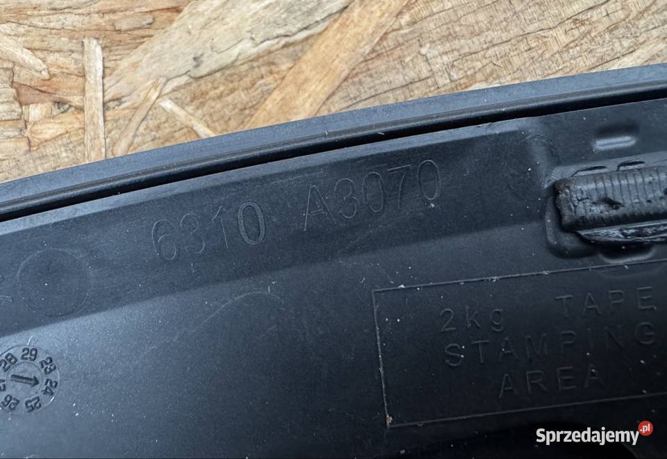 Listwa błotnika przód prawa rh Nissan qashqai 3 Sieraków