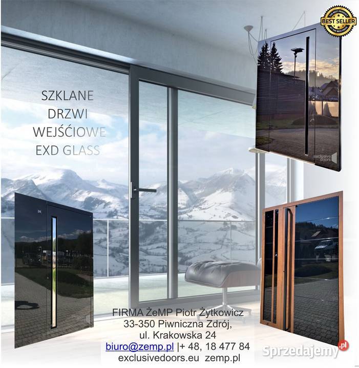 Aluminiowe drzwi wejściowe Schco Design Edition Nowy Sącz