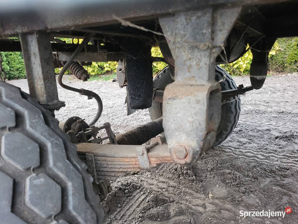 Przyczepa wywrotka zarejestrowana nieuszkodzony Miedniewice